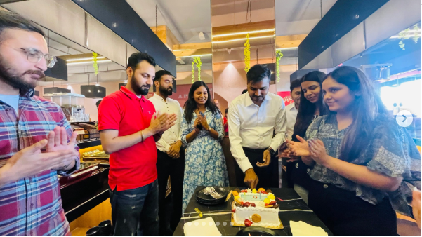 Company Anniversary Cake Cutting Ceremony – 2025
